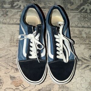 Low Top Blue Vans